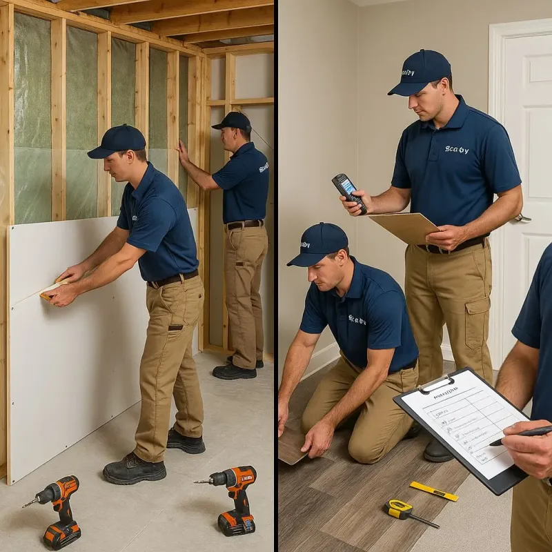 Repairs and Reconstruction process in Ontonagon, MI